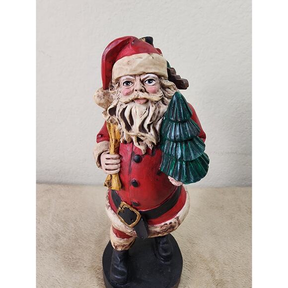 Santa Windsor Collection Christmas Holiday Tree 10" w/ Box Ceramic Vintage - Picture 3 of 16